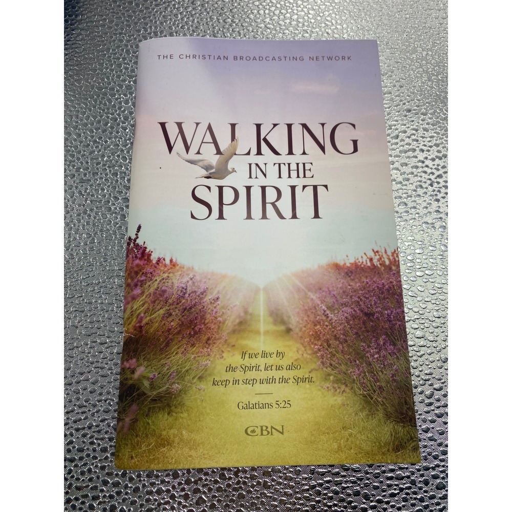 Walking in the Spirit CBN Christian Broadcasting Network Booklet Galatians 5:25